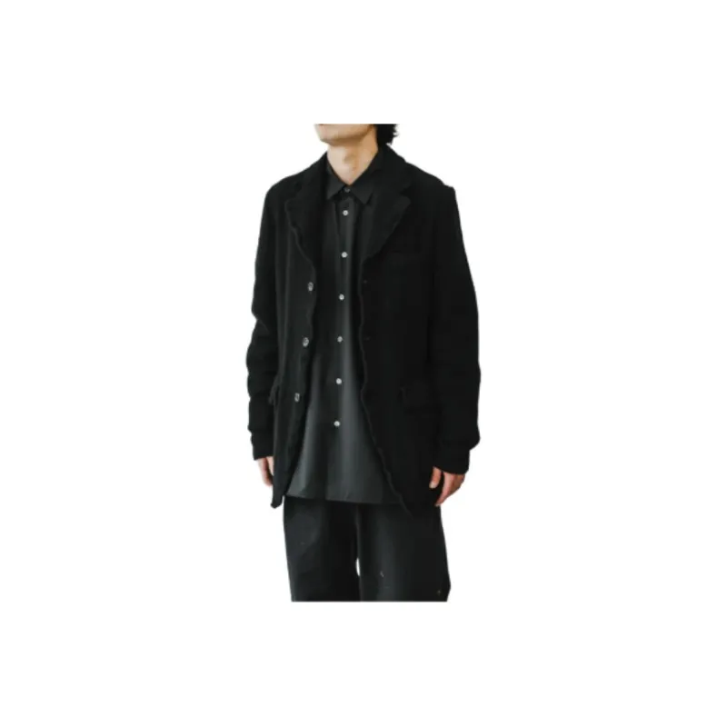COMME DES GARCONS SHIRT Thin Serge Garment Treated Jacket-2
