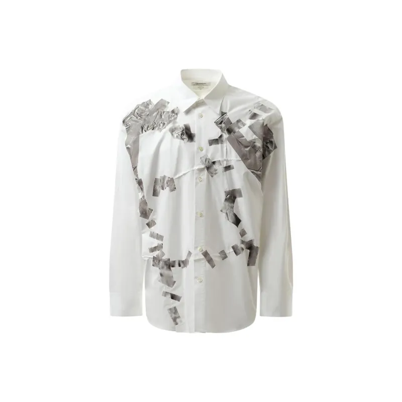 Doublet Shirts Men White-0