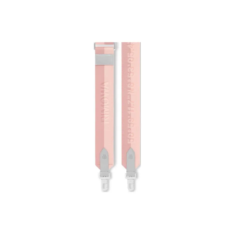 RIMOWA Nylon Bag Strap Unisex Rose Pink & Rouge Pink-1