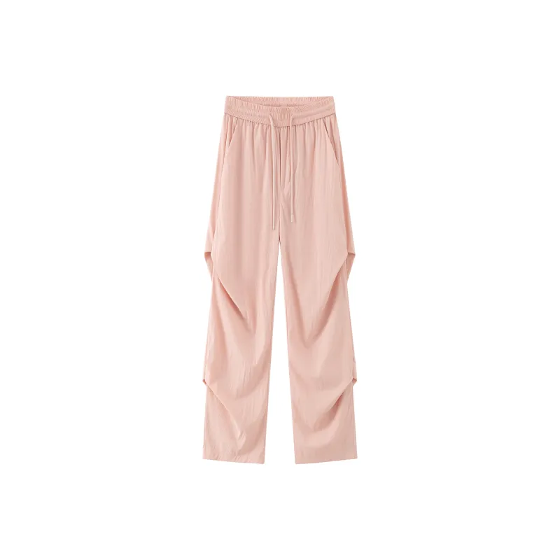 SOIE Casual Pants Unisex Gray White-8