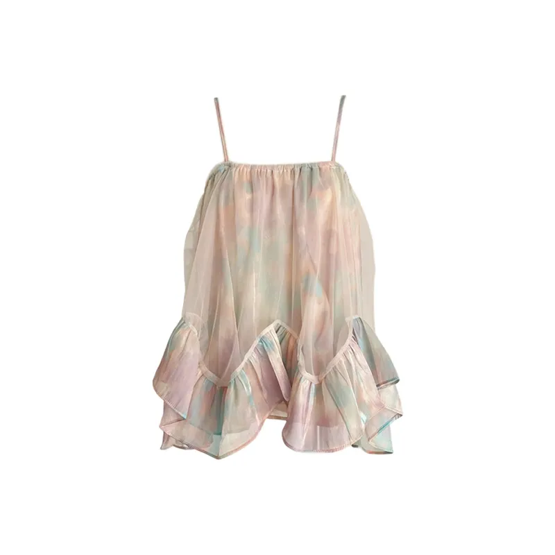 SDN by41 Slip Dresses Women's Dark Cyan Pink-0