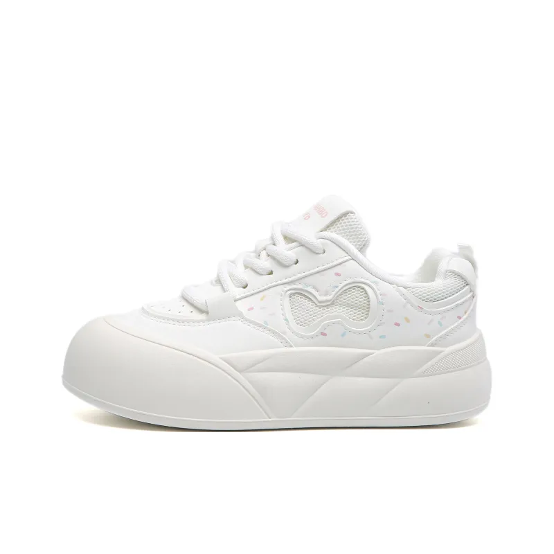 TUOPIN Anti Slip Wear Resistant Low Top Skateboard Shoes Women's-0