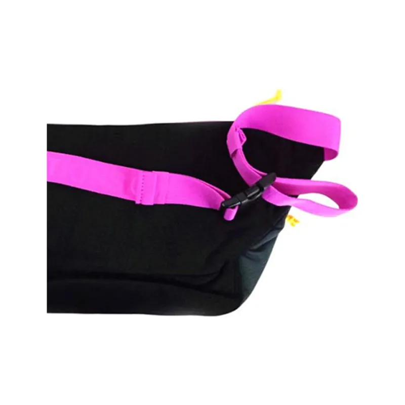 Nike Polyester Crossbody Bag, Fanny Pack Regular Unisex Black Pink-3