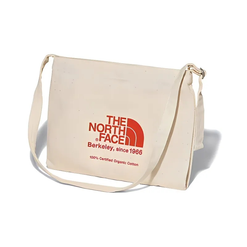 THE NORTH FACE Cotton Reusable Crossbody Bag Regular Unisex White/Red-0