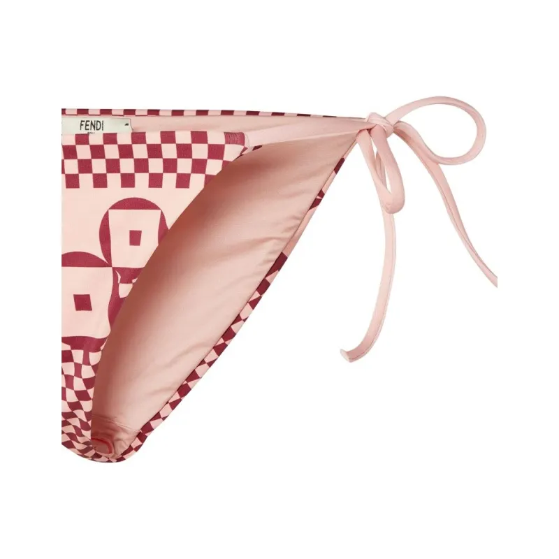 FENDI Swimming Shorts Women's Red-2
