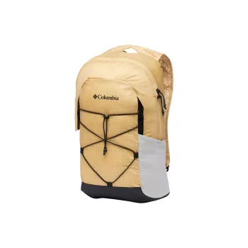 Columbia Nylon Outdoor Mountaineering Bag Backpack Unisex Light Camel & Fire Lime