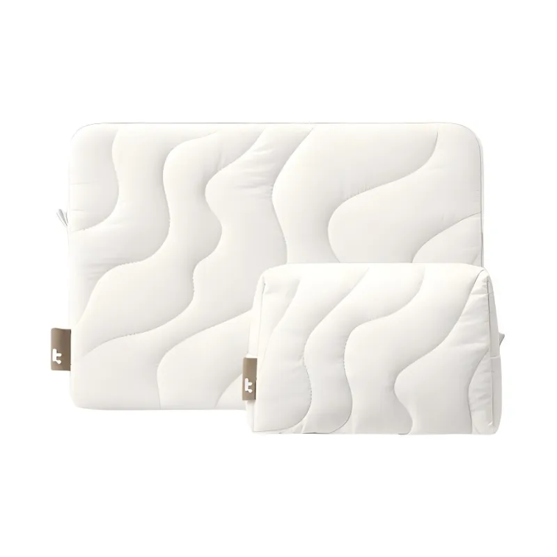 Tomtoc Polyamide Travel Storage Bag Unisex Glacier Century White-0