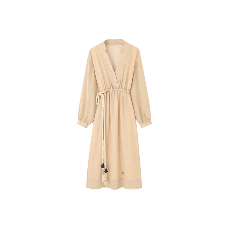COMMON VALUE 'Zen Pāra' Long Sleeved Dress Women's-0