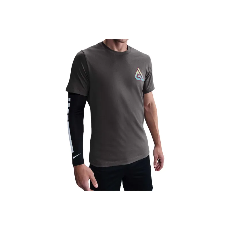 Nike T Shirts Men Iron Gray-0