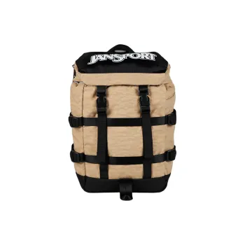 JanSport Recycled Nylon Backpack Mini Unisex Khaki