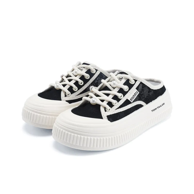 TOM TAILOR PVC Polyvinyl Chloride Abrasion Resistant Closed Toe Slippers Women's-1