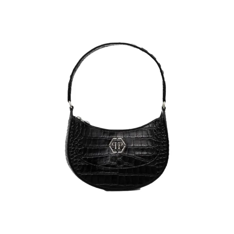 PHILIPP PLEIN Calfskin Handbag, Shoulder Bag Women's Black-0
