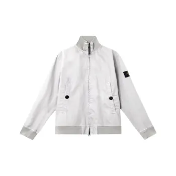 STONE ISLAND Jackets & Coats Men's Pearl Gray