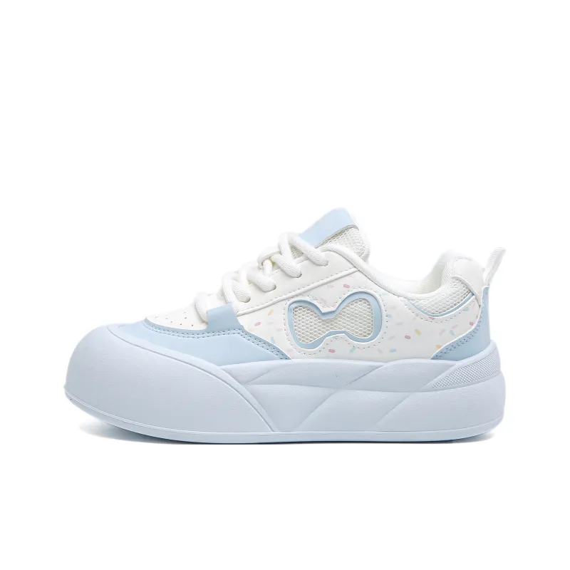 TUOPIN Anti Slip Wear Resistant Low Top Skateboard Shoes Women's-6