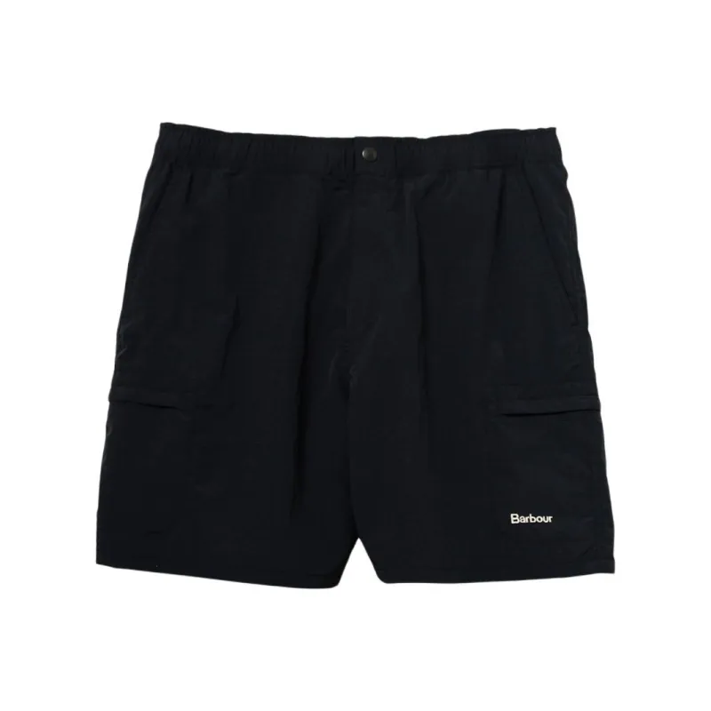 BARBOUR SS25 Casual Shorts Men's Black-0