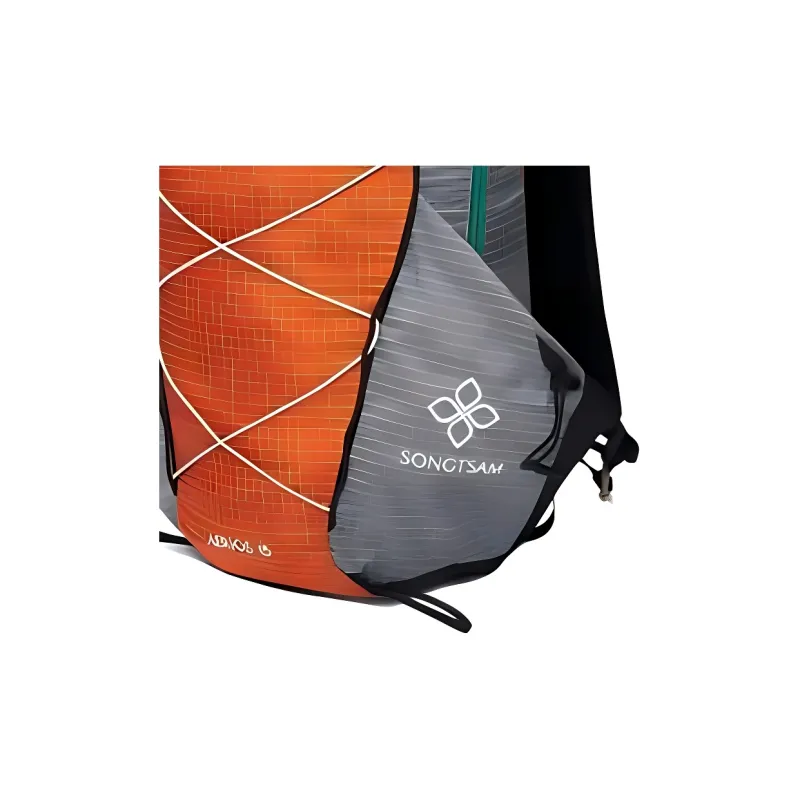 Arcteryx Songzhan Nanggaba, Collaboration 30L Mountaineering Bag Outdoor Bag Nylon Orange & Gray Unisex-3