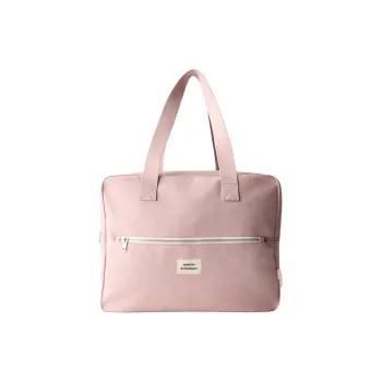 ZARA Cotton Shoulder Bag, Bowling Bag Kids' Pink