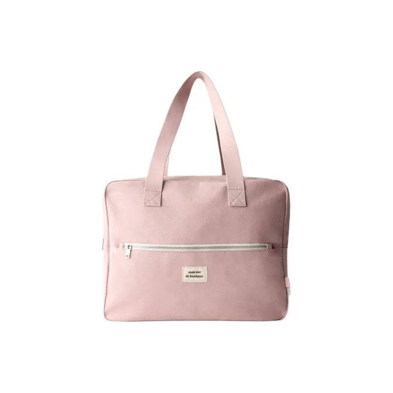 ZARA Cotton Bowling Ball Shoulder Bag Kids' Pink-0