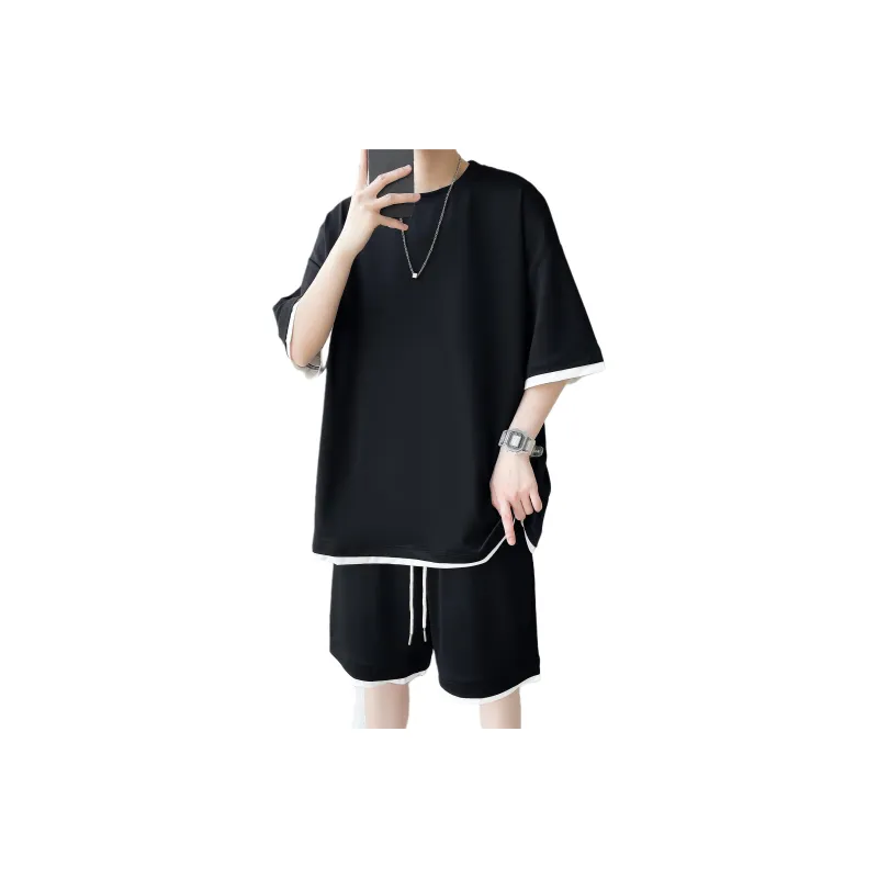 JUNGLE PANDA Casual Sportswear Unisex 2 Piece Set-7