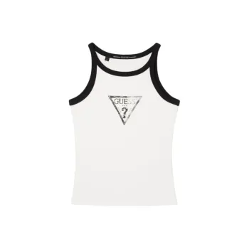 GUESS Tank Tops Women's White