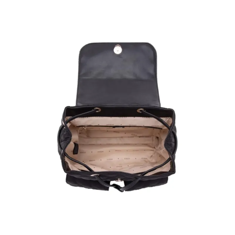 GUESS Fabric Backpack Women's Black-3