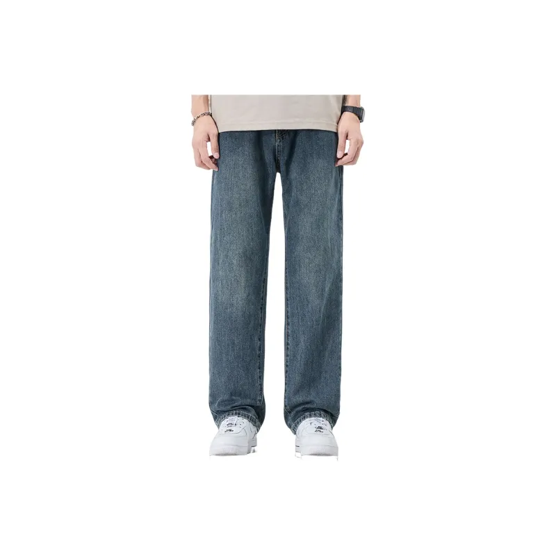 Izzue Jeans Unisex Deep Sea Blue-0