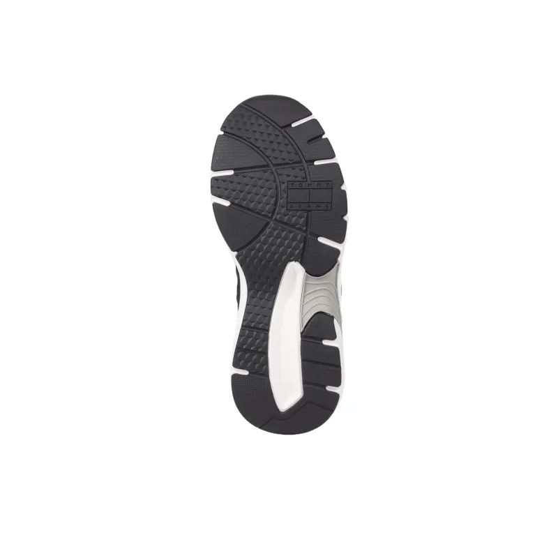 Tommy Hilfiger Trainers Low Top Casual Shoes Women's Black-4