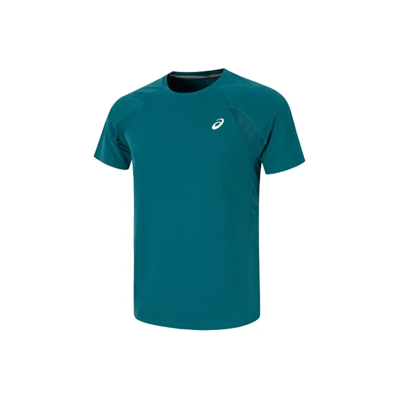 Asics T Shirts Men Cyan-0