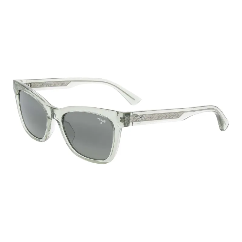 Maui Jim Subject To Official Website Irregular Shape Sunglasses Men's Transparent-0