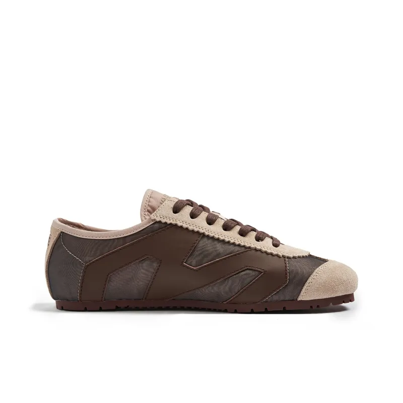 KIKS x MINNETONKA Collaboration MS70 Thin Sole Shoes Low Top Casual Shoes Women's Taipei Milk Tea-1