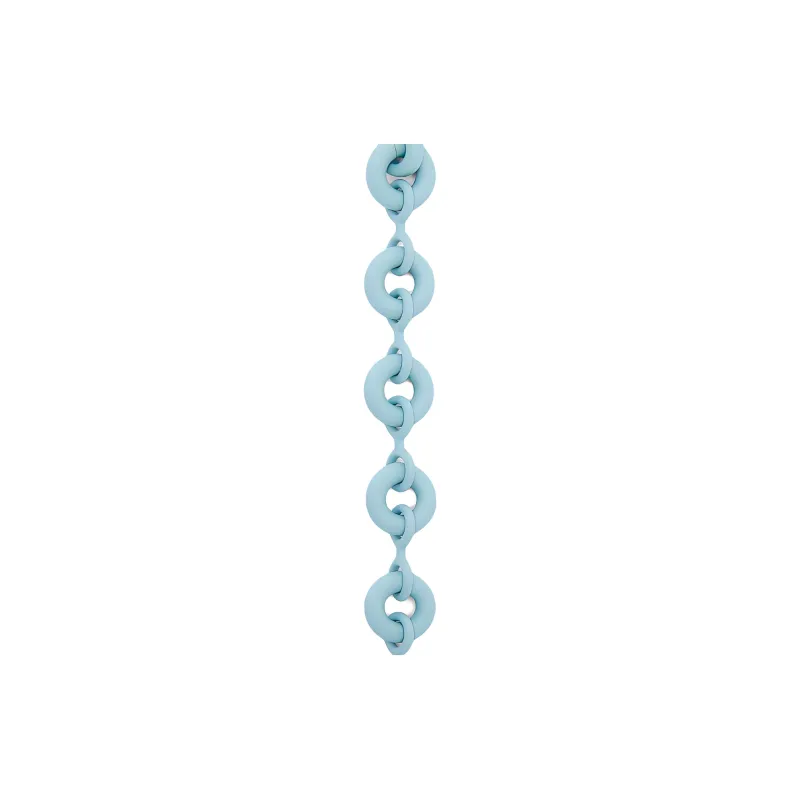 LOEWE Metal Donut Chain Bag Strap Women's Sea Blue-4