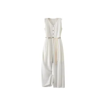 IHIMI Jumpsuits Women's Ecru