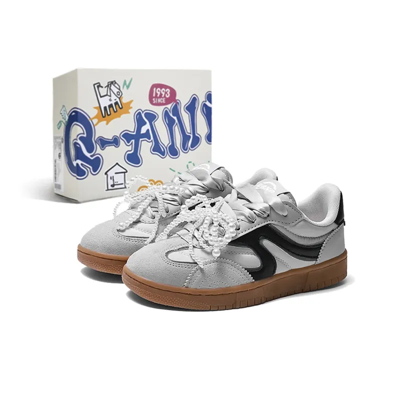 Q AND Slip Resistant Cushioning Abrasion Resistant Low Top Skateboard Shoes Unisex-21