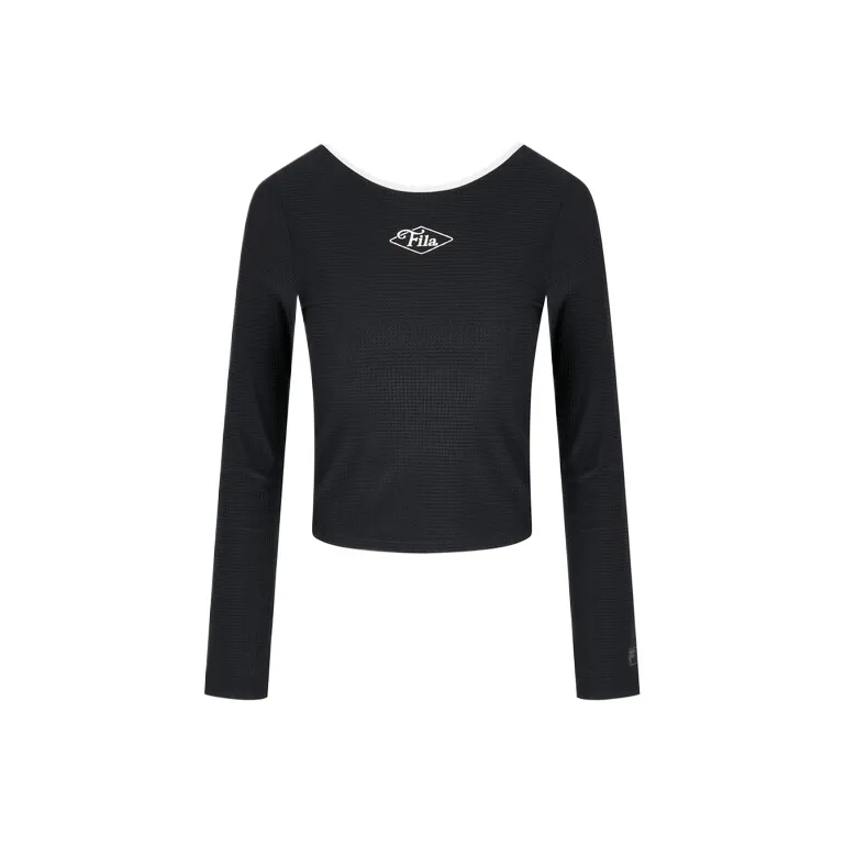 FILA T Shirts Women's Black-0