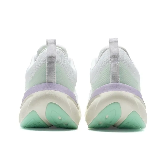 XTEP Cloud Wing 3 Coverage Slip Resistant Low Top Casual Sprint Long Distance Running Shoes Women's White Green-4