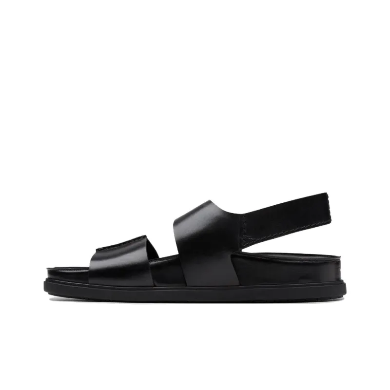 Clarks Torford Beach Sandals Men's Black-0