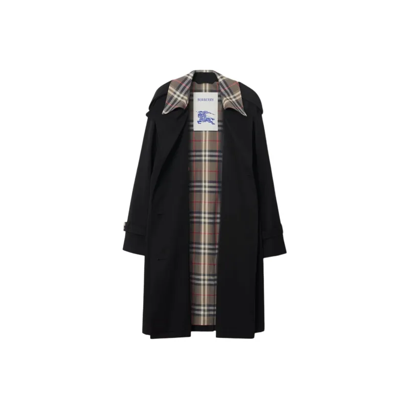 Burberry Trench Coat Women's Black-1