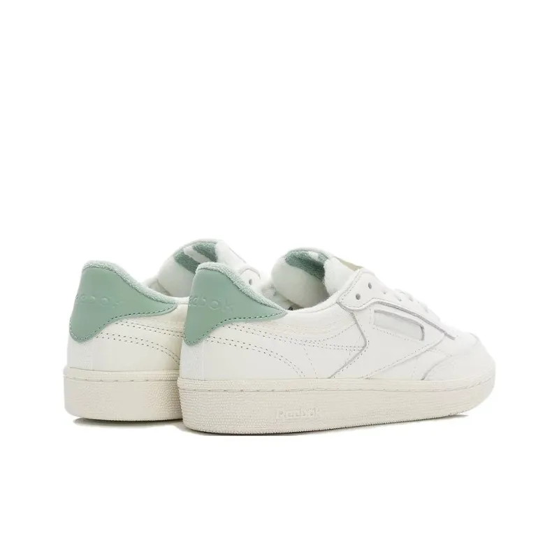 Reebok CLUB C 85 VINTAGE Abrasion Resistant Low Top Tennis Shoes Women's White-3