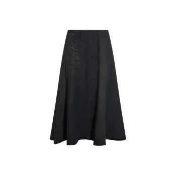 DIESEL FW25 Casual Long Skirt Women's Blue
