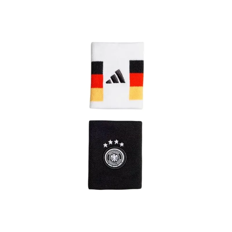Adidas Soccer Wristbands Protective White Black-0