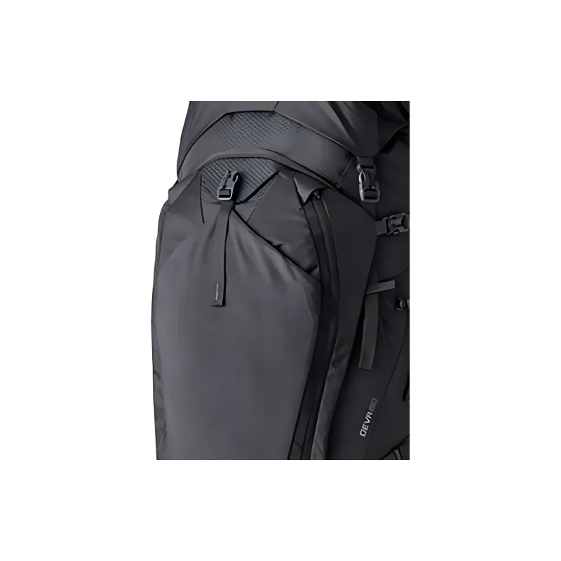 GREGORY 60L Hiking Bag Outdoor Bag Polyamide Dusty Gray Women's-3