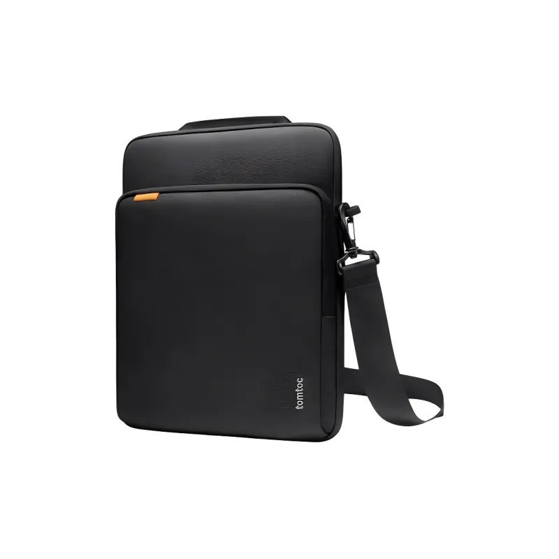 Tomtoc Polyester Shoulder Bag Regular Unisex Classic Black-1