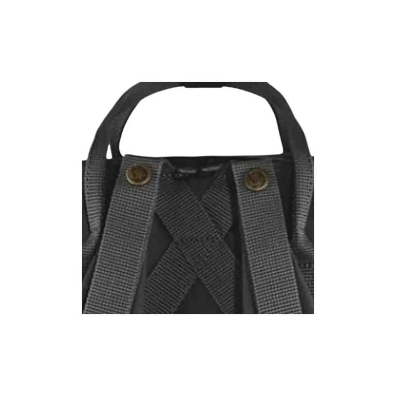 Fjallraven Kanken 18L Outdoor Bags Vinylon Black Unisex-3