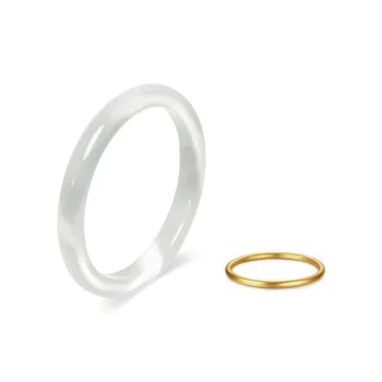Fortune Gold Glass Cat Eye Box Jade Bangle Women's