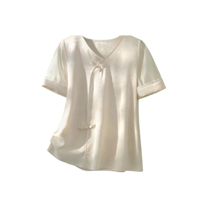 IHIMI Shirts Women's Beige-0