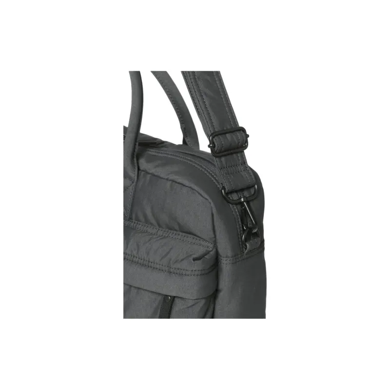 FILA Cotton Shoulder Bag, Crossbody Bag, Handbag Unisex Charcoal Gray-7