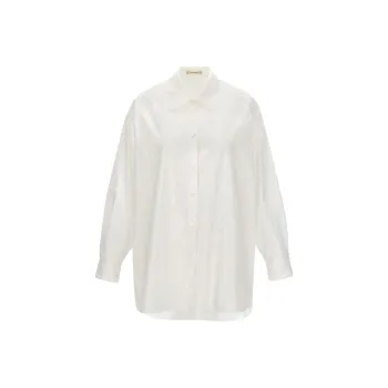 THE ROW Luka Curved Hem Shirt