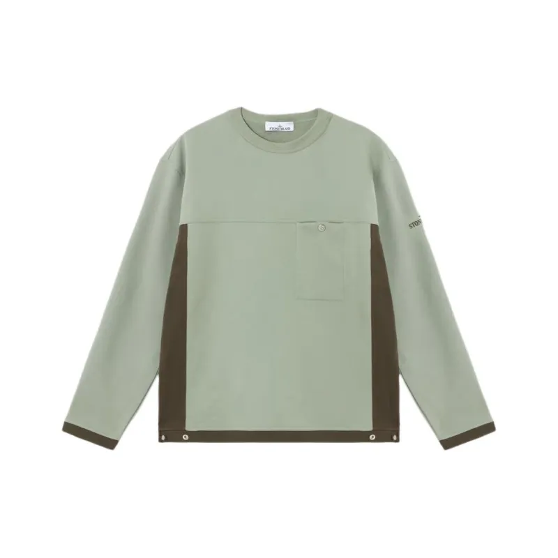 STONE ISLAND Sweatshirt Men's Sage Green-0