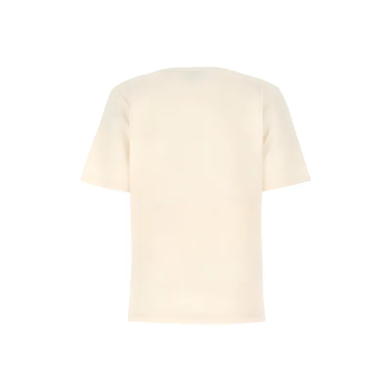 SAINT LAURENT T Shirt Women's Beige Yellow-1