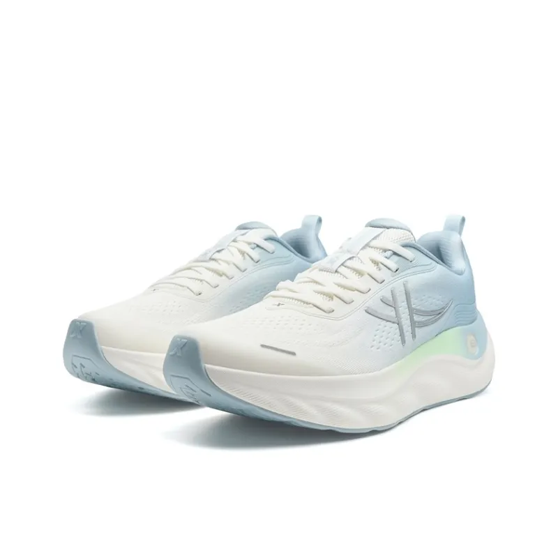XTEP Cloud Wing 3 Breathable And Slip Resistant Low Top Casual Training Running Shoes Men's Sail White/Dusty Blue-2